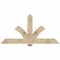 Ekena Millwork Redmond Rough Sawn Timber Gable Bracket, Douglas Fir, 72"W x 36"H x 4"D x 6"F, 12/12 Pitch GBW072X36X0406RED00RDF - alternate 1